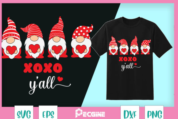 Cute Gnomes Valentines for Couple