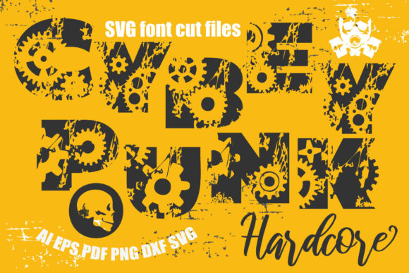 Cyberpunk Hardcore Font